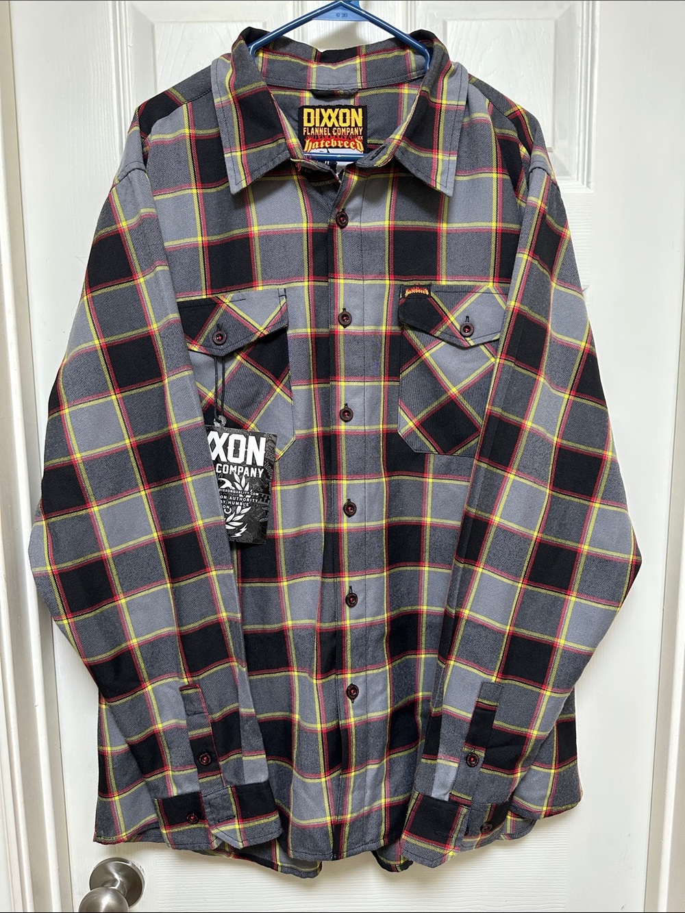 Dixon Hatebreed Flannel Shirt